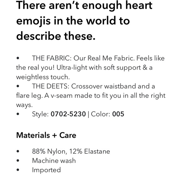 Aerie Crossover Flairs - Picture 6 of 6